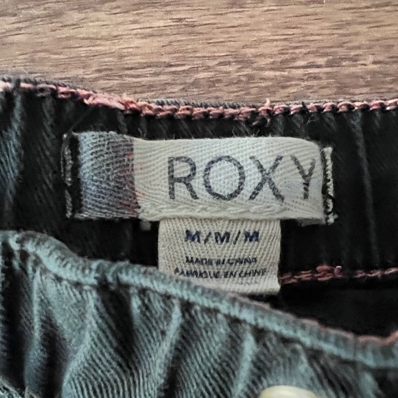 Roxy Juniors Beach Shorts Size M- Faded Black - Picture 6 of 6